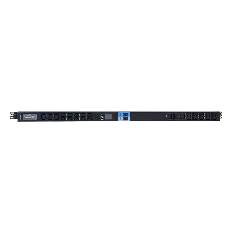 TCP/IP 智能机架 PDU 26 个插座 IEC C13 /C19 1.5U 液体磁断路器立式